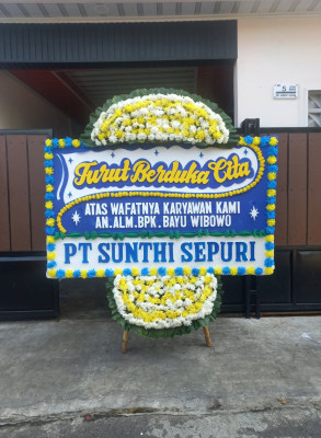 Papan Bunga Duka di Pudun Julu