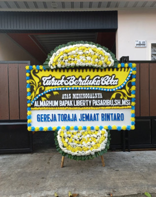 Papan Bunga Duka di Pudun Julu